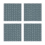 herring bone 02 - french grey _ marble blue - chevron stripe