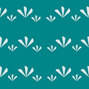 Simple Plants horizontal row - Green