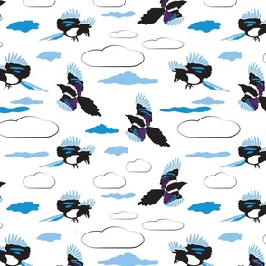 Magpies Pattern 2