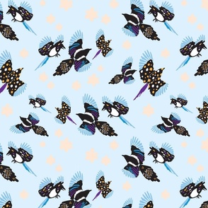 Magpies Pattern 3