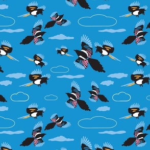 Magpies Pattern 4