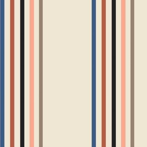 East Fork Autumn Stripes on Panna Cotta - medium size