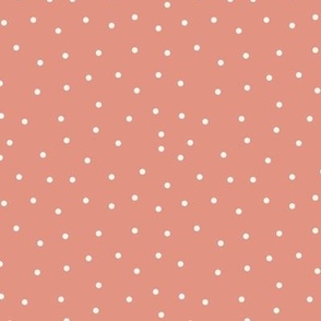 Spots dots on pink 4.5