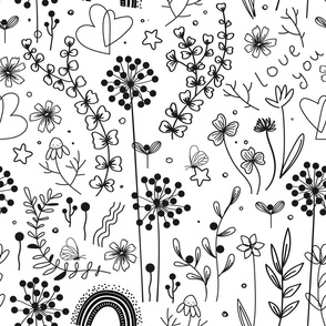 doodle_flowers_love