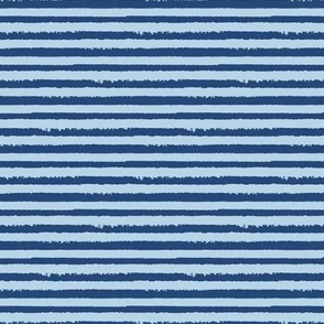 Horizontal Textured Stripes navy on blue 