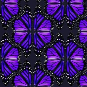 Purple Monarch Butterflies - Lifesize 
