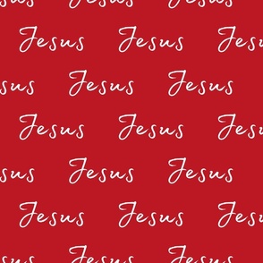 Jesus text pattern/  medium