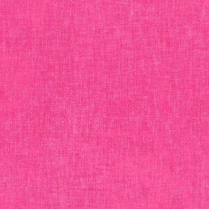 Modern abstract textured linen fuchsia hyper pink lovecore