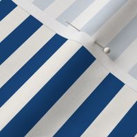 Nautical Stripe, Classic Blue, Extra Small Scale
