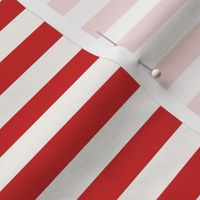 Nautical Stripe, Red, Extra Small Scale