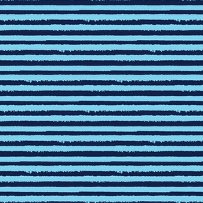  Horizontal Textured Stripes bright blue on dark navy
