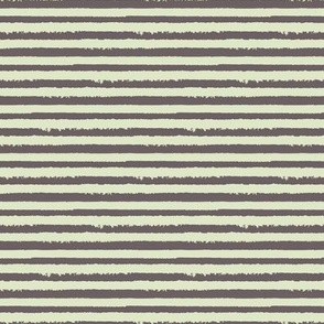 Horizontal Textured Stripes brown on salad green