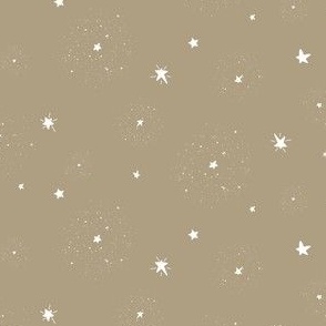 Starry Starry Night- Nantucket Gray: Small (Wallpaper: Medium)