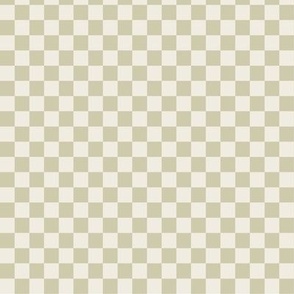small check _ creamy white_ thistle green _ mirco checker