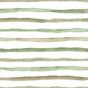 Watercolor abstract lines stripe brush art