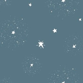 Starry Starry Night-Teal Too: Medium (Wallpaper: Large)