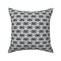 toilet drinker - dog fabric - grey - LAD23