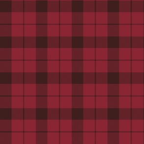 Red and Black-Brown Plaid