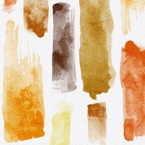 watercolor brush stroke - autumn mix - fall watercolor stripe wallpaper