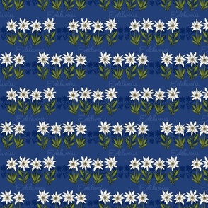 Edelweiss (Cobalt Blue small scale) 