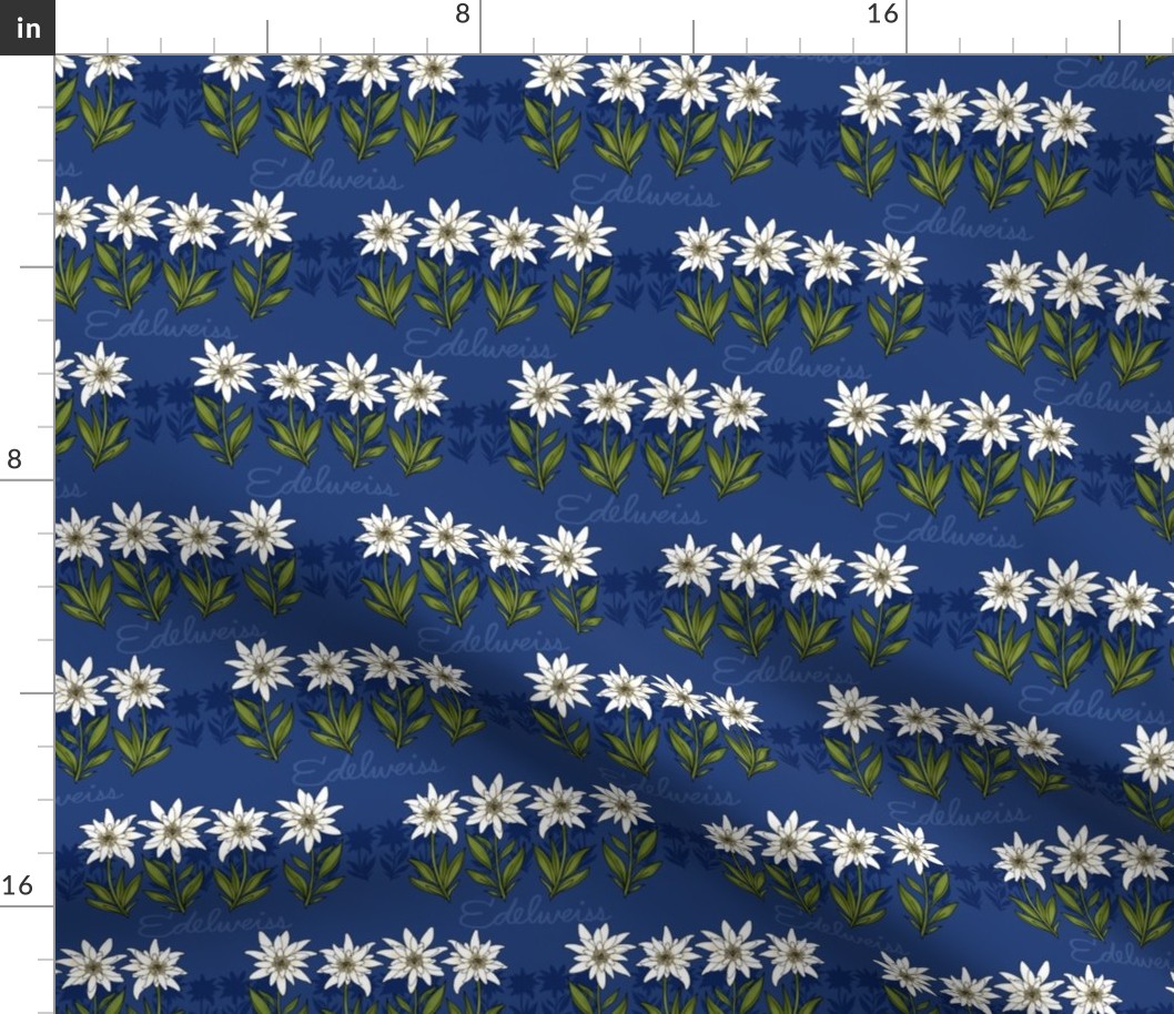 Edelweiss (Cobalt Blue small scale) 