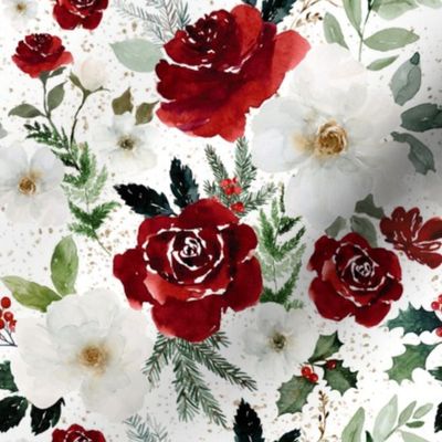 Christmas Roses and Florals