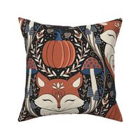 East Fork Autumnal fox, pumpkin and mushrooms motifs