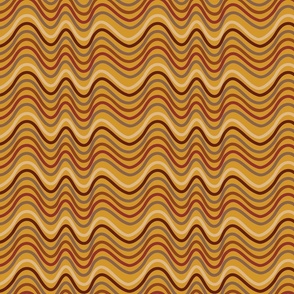Rainbow Wave Stripe-Foxy Boho-Fantastic M.Fox Palette-Medium Scale
