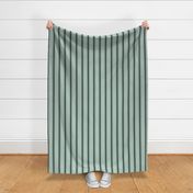 Autumnnal Whispers Coordinate Classic Vertical Stripes In Green