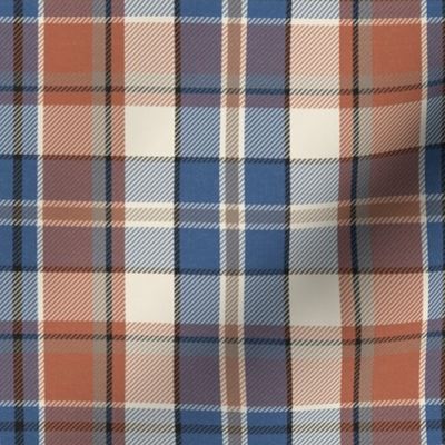 Harvest Plaid - Red Blue Regular