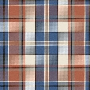 Harvest Plaid - Red Blue Regular