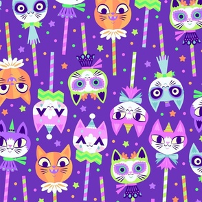 spooky kitty pops purple (medium)