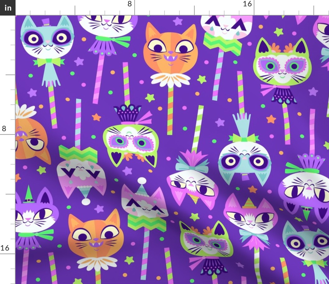 spooky kitty pops purple (medium)