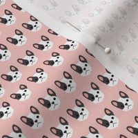 French Bulldogs on Pink - 1/2 inch