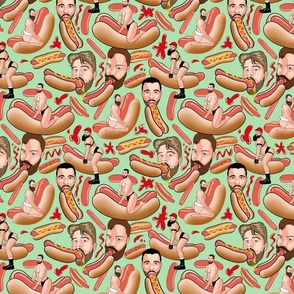 Hot Dog Guys - Green