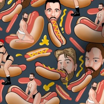 Hot Dog Guys - Charcoal