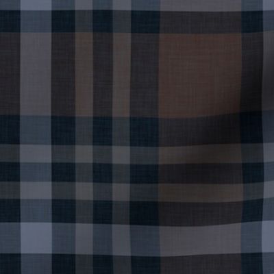 Hickory and Navy Tartan