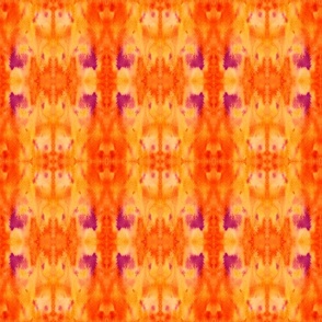 Boho Symmetry Orange 