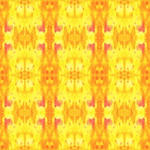 Boho Symmetry Yellow 