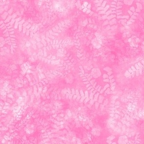 Pink Maidenhair Sunprint Texture
