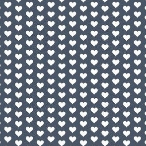 Small Hearts | SM Scale | Navy Blue