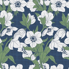 Hellebore blue Green