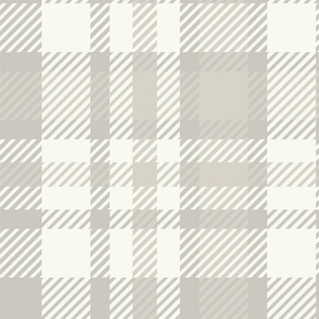 Neutral plaid