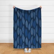If You Leaves - Large - Navy Blue