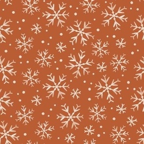 Snowflakes (Umber)