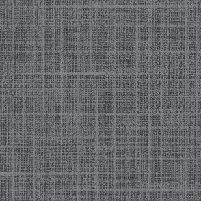 graphite gray - coarse canvas textured