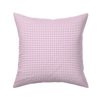 1/6 inch Extra small Pastel Lavender pink gingham check - Pastel Lavender or Fondant Pink cottagecore country plaid 