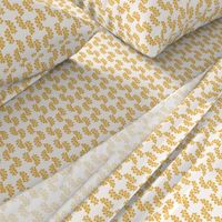 Cream - Sunshine Yellow Cascading Botanicals - Small