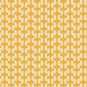 Sunshine Yellow - Cream Cascading Botanicals - Small