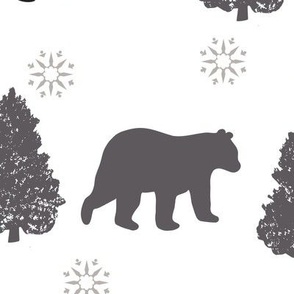 Winter Bear Extra Large 24"